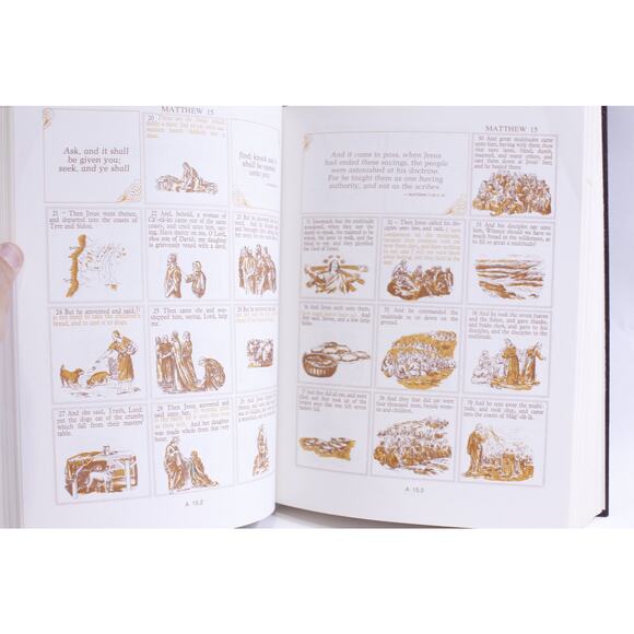 Family Illustrated, Memory Bible, King James Version, Michael E Tatton, 1979, - Picture 7 of 7